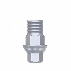 5x Dental Ti-Base Concave CAD/CAM Abut ment Internal Hexagonal Prosthetic