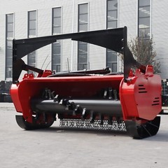 Heavy Duty Attachment 46inch Forestry Mulcher Fits Bobcat Skid Steer Loader