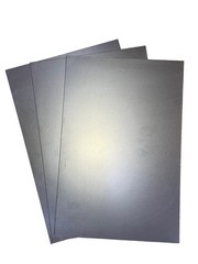 18 Gauge Steel Sheet Metal Cold Rolled 8W X 12L Perfect Edges- Three Sheets