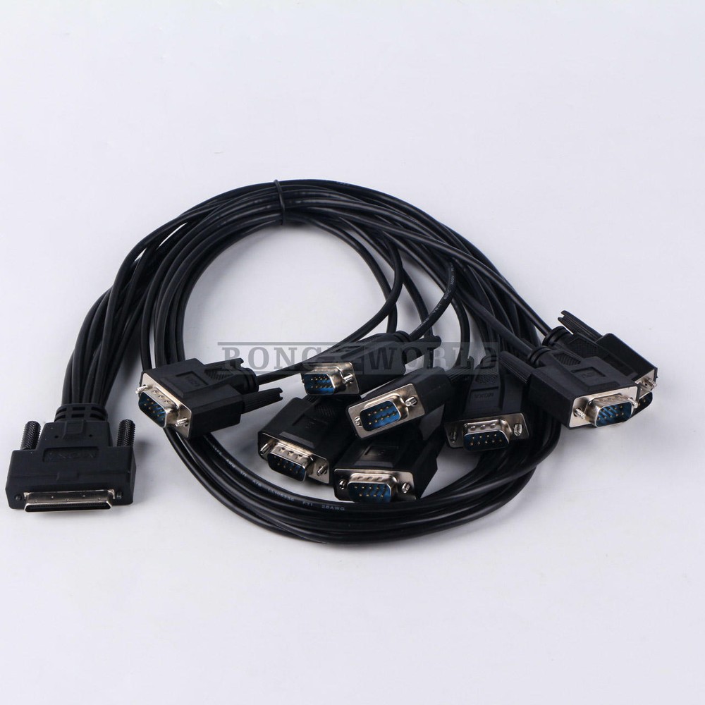ONE Serial Cable 68-pin V68 to DB9-pin*8 FOR MOXA CP-168EL-A CP-118EL-A New