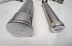 Laryngoscope Pieces – 2 Handles and 25 Blades – Sizes 0, 2 and 3 – Parts Only