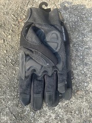 Hawk Majestic Synthetic Leather Work Gloves Size Small – Black