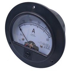 US Stock DC 0~50A Analog AMP Current Pointer Needle Panel Meter Ammeter & Shunt