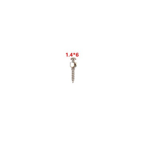 10Pcs Dental Orthodontic Titanium Micro Implant Mini Screws 1.4-2.0mm