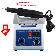 Dental Lab Marathon Electric Micromotor Polishing Unit + 35K rpm Motor Handpiece
