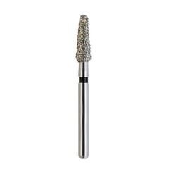 Dental Diamond Burs Multi-Use 856/024SC Round End Taper FG Super Coarse Black
