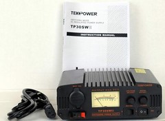 TekPower TP30SWII 30 Amp DC 13.8V Switching Power Supply with Noise Offset