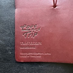 Traveler’s Company Love and Trip Passport Size Traveler’s Notebook