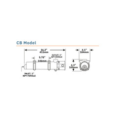 Original HOTSTART CB115110-200 – Coolant preheater with Thermostat | 1500W-120V