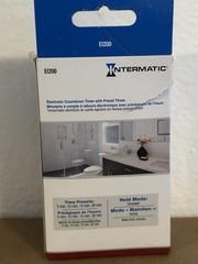 Intermatic EI200 Electric Timer 5-30 min Ivory 15A 120VAC Light/Fan Auto Switch