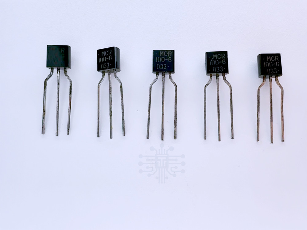 10PCS MCR100-6 SCR 0.8A 400V TO-92 Thyristor