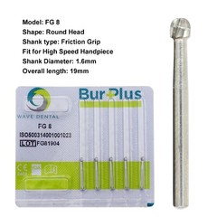 Wave Dental Carbide Burs FG 330 557 4 6 8 for High Speed Handpiece Friction Grip