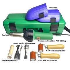 120V Professional 1600W Heat Gun Hot Air Torch Plastic Welder TPO PVC Banner