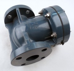 ASAHI 1.5 inch Flanged PVC 1201-015 Swing Check Valve