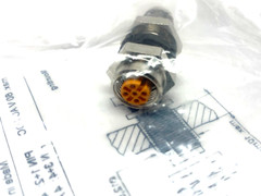 Ifm E73008 Nickel-Plated Wall Passage Standard Type 60V AC/DC 5-Pin M to F