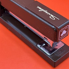 VTG State Farm Dark Brown Swingline Stapler 747 – Made in USA – Long Island, NY