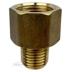 2 Pack Brass Reducer Adapter 3/8″ Female X 1/4″ Male NPT Pipe Reducing Fitting