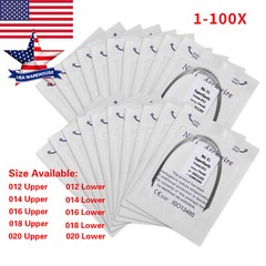 Dental Orthodontic Arch Wire Super Elastic NITI Round All Size Ovoid Form