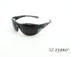 Tinted Safety Glasses Sport Sunglasses – Adjustable Temples with Case & Pouch