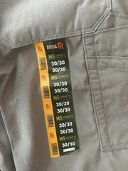 Ariat FR M5 DuraLight Ripstop Stackable Straight Leg Pant Men’s Grey 30X30 NWT