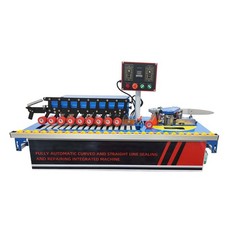 2-in-1 Edge Bander&Trimmer 2-Sided Glue Edge Banding for Curved&Straight Line