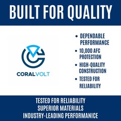 CORALVOLT 3-Pole 40A Definite Purpose HVAC Contactor 24V Coil