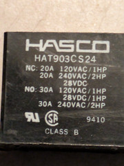 Lot of 2 HAT903CS24 Hasco Unknown Part