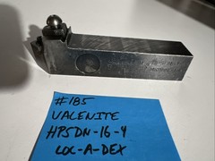 valenite HPSDN-16-4 Indexable Carbide Lathe Tool Holder 5”OAL 1”Shank Turning