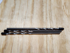 Lot of 3 Guhring .1850 #13 Solid Carbide Extra Long Drill Bits 1914792