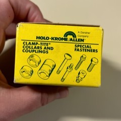 Holo-Krome 1/4-20×3/8” Socket Button Head Cap Screws Black 64040 New 100ct