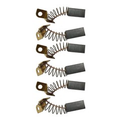 Pack of 6 Motor Brushes Kit For Porter Cable 7800 Drywall Sander N119739/879058