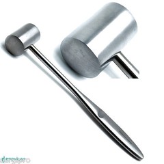 Dental Osteotomes Straight and Curved Tip Mead Mallet Spreading Tools Set