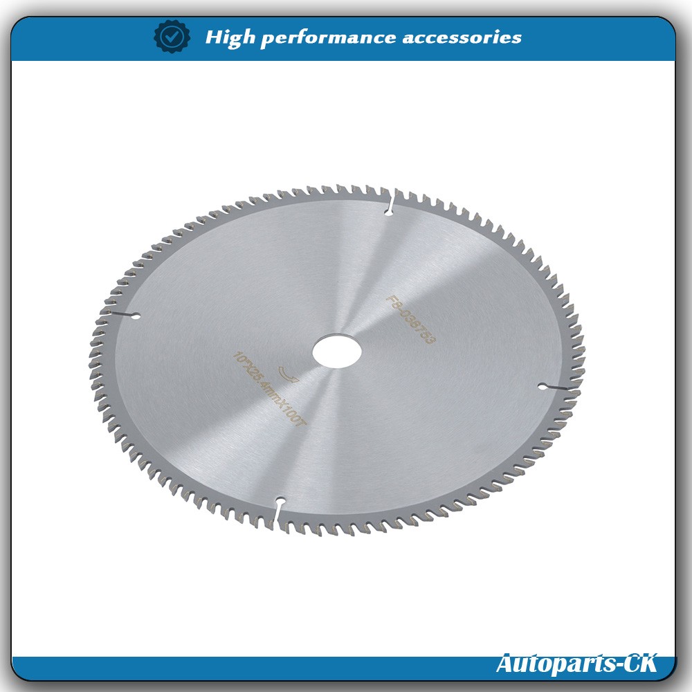 Carbide Tipped Saw Blade For Metal Wood Aluminum With Nails 10 Inch 100 Tooth