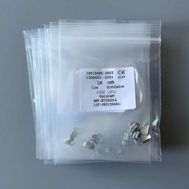 10 Bags Dental Orthodontic Buccal Tubes 1st Roth .022 Molar Bondable No-con/Cov
