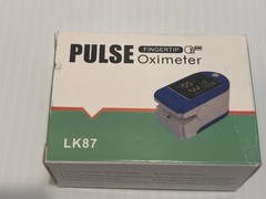 Pulse Fingertip Oximeter Blood Oxygen Meter Heart Rate Monitor LK87