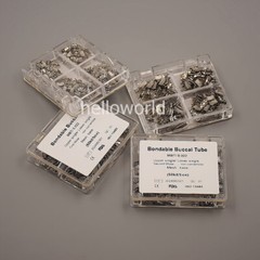 50 Sets Dental Tubos Bucales Buccal Tube 1st 2nd Molar Roth/MBT 022 Mesh Base
