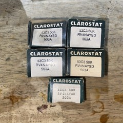 5 pieces Clarostat S53C3-50K-RV4NAYSD 503A