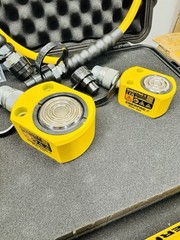 NEW Enerpac P142 + RSM100 RSM200 RSM300 Low Profile Cylinder Set in Case 30 Ton