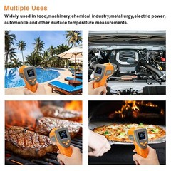 Digital Laser Infrared Thermometer Gun Grill Temperature Oven Cooking Kitchen IR