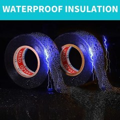 New Electrical Tape Wiring Harness wire (Black, 3/4″ W x 20ft L) auto truck