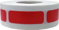 Rectangle Stickers | 0.5 x 1.5″ Inches Wide – 500 Pack | Pick One Color