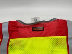ML Kishigo Fire Department Neon Yellow Safety Vest Size 2XL-4XL