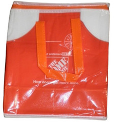 Insulated Lunch Bag, Zipper Closure, 12x10x6 inches, For 6-Pack, Lunches, Snacks