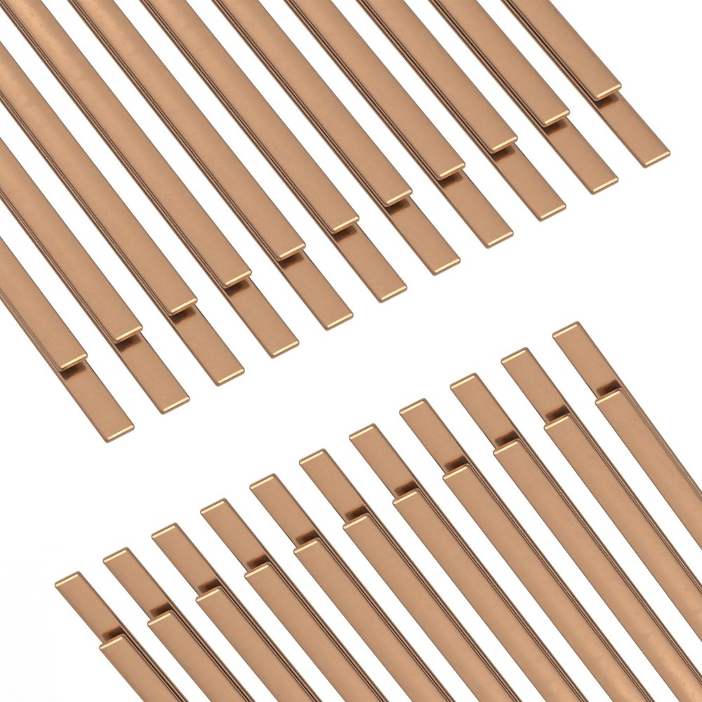 Brazing Rods,15% Silver Welding Rods 40 Sticks AWS BCuP-5 lder Copper Flat Br…