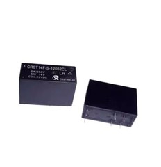 10PC 8A current miniature new energy magnetic holding relay CRST14F double pole