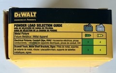 ✅ DeWALT 3/4” Powder Drive Pins 19.05mm ddf3001100 15 Boxes of 100 ea = 1,500!