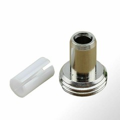 5x Fiber Optic Cable Tester Metal Head & Ceramic Sleeve For Visual Fault Locator