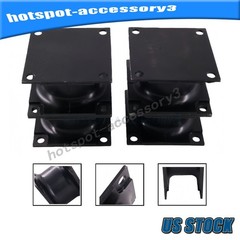 4PCS Vibratory Plate Compactor Rubber Isolator Shock Mount For Stanley Hydraulic