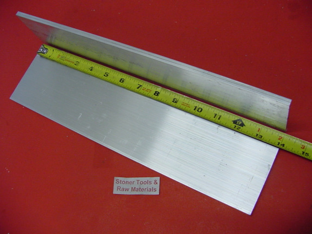 2 Pieces 1/8″ X 3″ ALUMINUM 6061 FLAT BAR 14″ long T6511 Extruded Mill Stock New