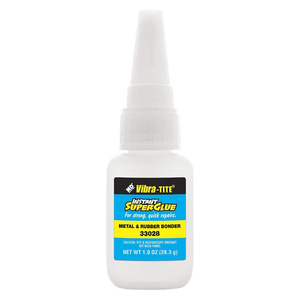 VIBRA-TITE 31020 Instant Adhesive,0.70 fl oz,Bottle 49CG46